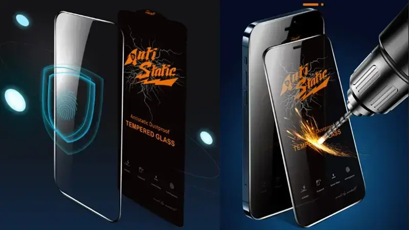 گلس گوشی اپل میتوبل Anti Static