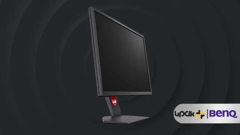 تصویری از نمای کناری بنکیو ZOWIE XL2540K