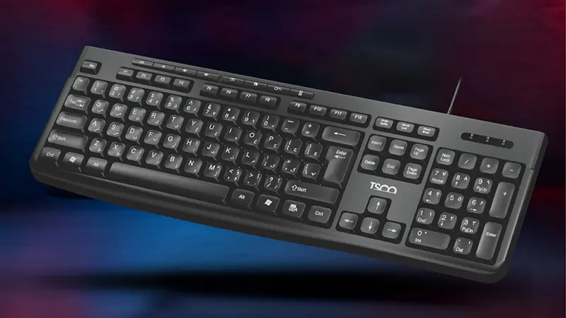 عکس کیبورد باسیم تسکو TK 8025