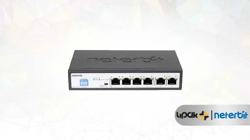 Neterbit NGS-F1006P-A POE+ Network Switch