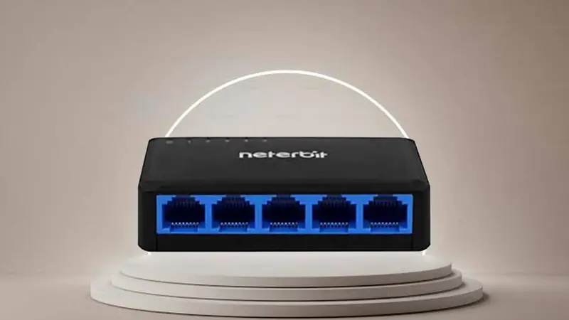 عکسی از پورت های NGS-1005E-C