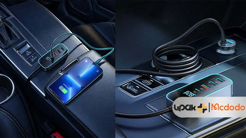 Mcdodo Digital Display Car Charger 5 Port 107W CC-190