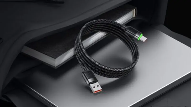 عکس کابل شارژ مک دودو CA-5650 USB-A To USB-C با طول 120cm