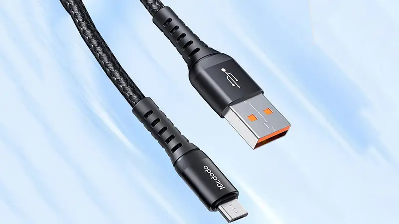 عکس کابل شارژ مک دودو CA-2280 USB To microUSB با طول 20cm