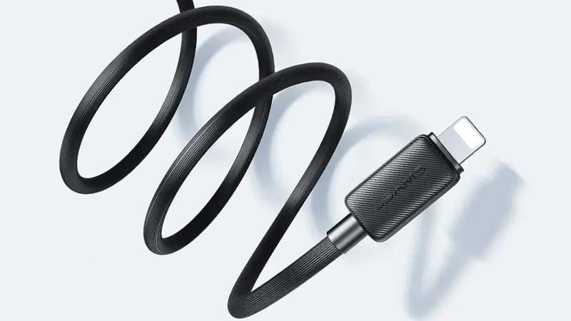عکس کابل شارژ  USB-A to Lightning یوسمز US-SJ694