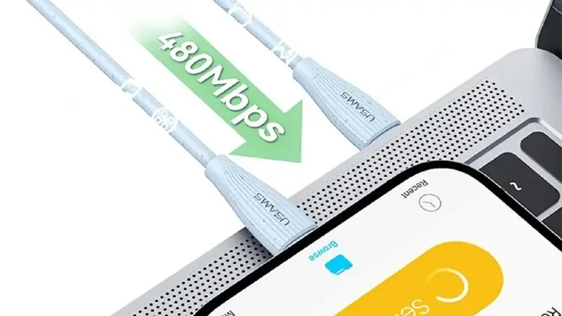 سرعت انتقال اطلاعات US-SJ716 برابر با 480 مگابیت بر ثانیه