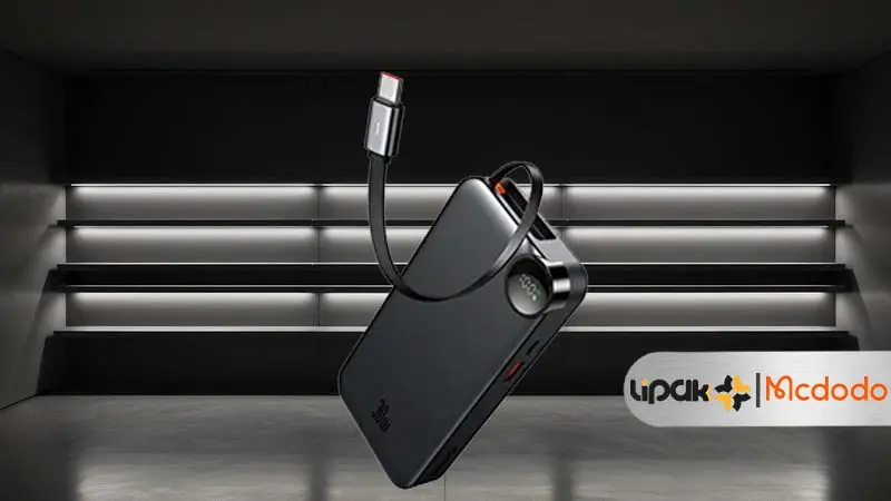 پاوربانک مک‌دودو مدل MC-3870 ظرفیت 10000 میلی‌آمپر‌ ساعت