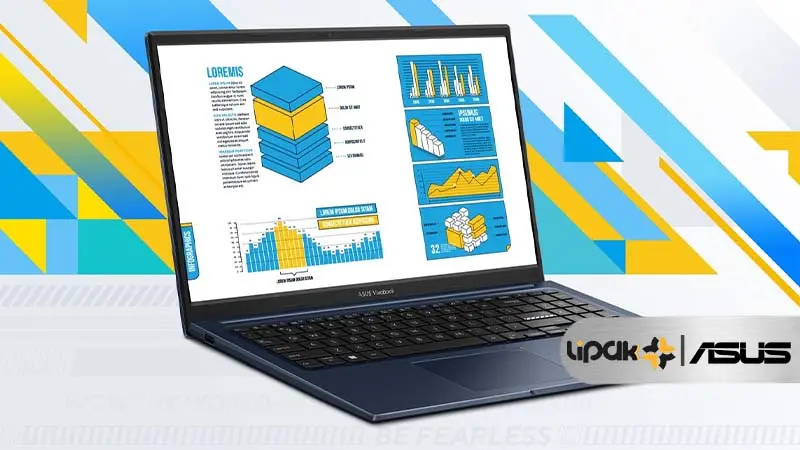 لپ تاپ 15.6 اینچی ایسوس مدل Vivobook X1504VA-BQ2528 i3 1315U 8GB 512SSD Intel