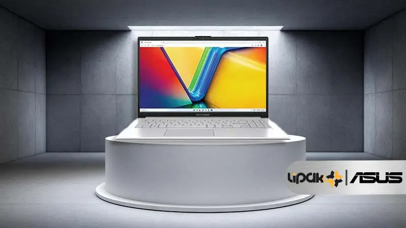 تصویری از طراحی لپ تاپ 14 اینچی ایسوس Vivobook X1404VA-NK711
