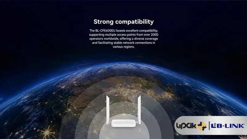 تصویری از LB-link BL-CPE600EU AX300 Wi-Fi 6 4G LTE Router