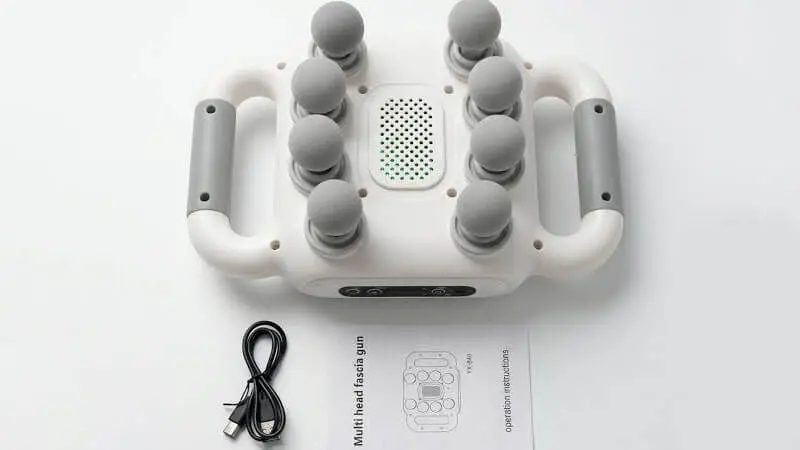 کابل همراه و دفترچه راهنمای ماساژور YX-840