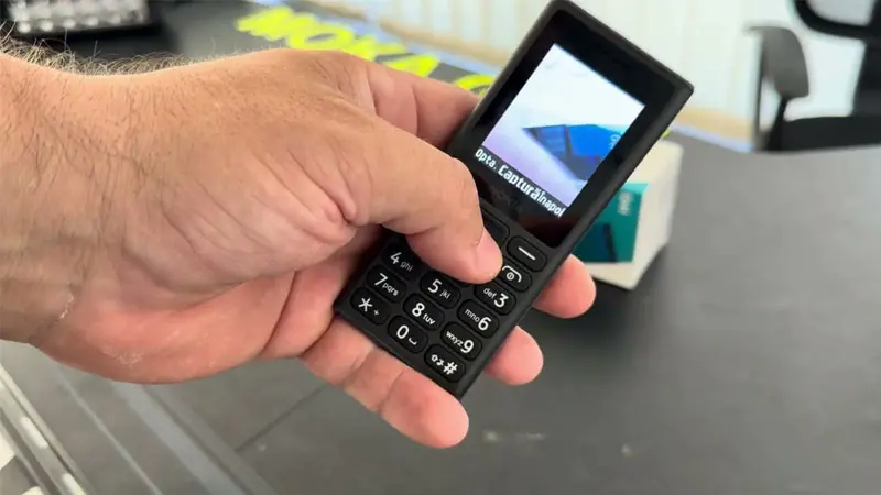 اندازه گوشی 125 TA نوکیا