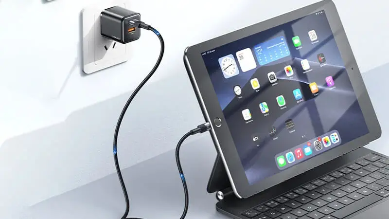 کابل شارژ USB-C to Lightning یوسمط US-SJ729 30 وات