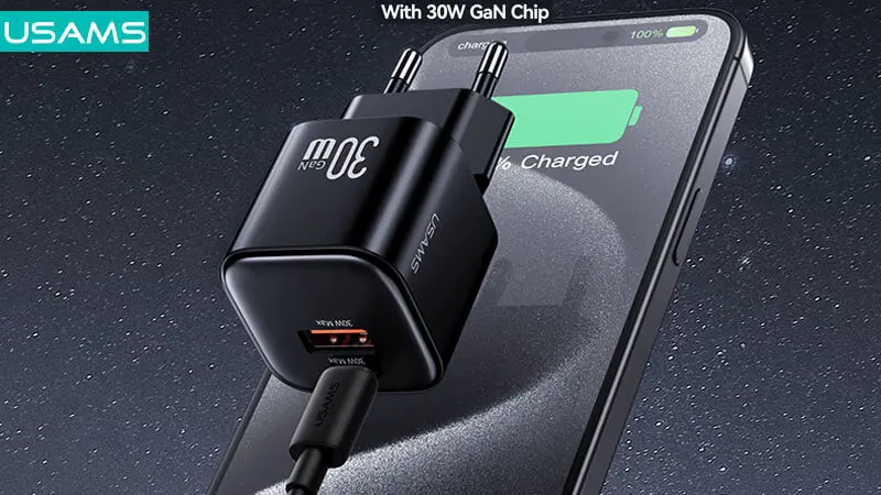 شارژر یوسمز US-CC263 با توان 30 وات