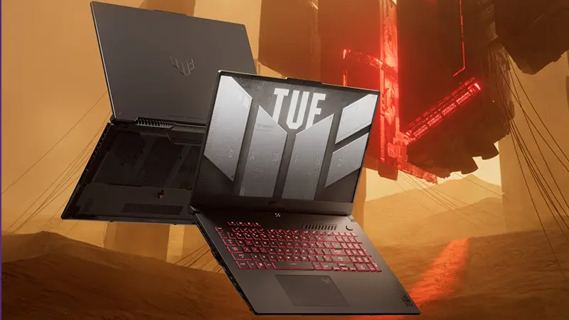 عکس لپ تاپ گیمینگ ایسوس TUF Gaming A17 FA707NUG-HX156 R7 7445HS