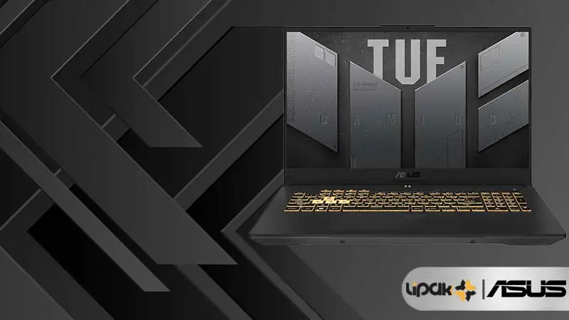 تصویری از صفحه نمایش ایسوس TUF Gaming F17 FX707VJ-HX076